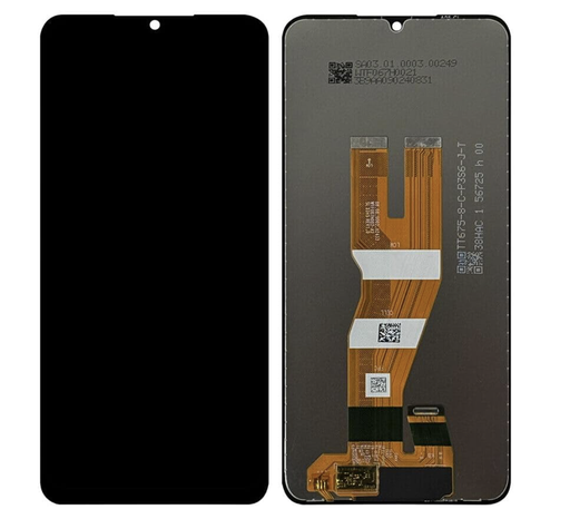 [G3468液晶｜LCD] （取り寄せ品）Galaxy A05 フロントパネル 黒