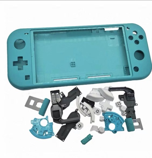 [G3469] （取り寄せ品）Switch Lite 外側ハウジング（ボタン付き）｜ターコイズ