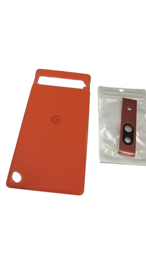 [G3478] Google Pixel 7a バックパネル （レンズ付き）  オレンジ