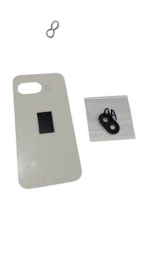 [G3480] Google Pixel 9a バックパネル （レンズ付き） 白