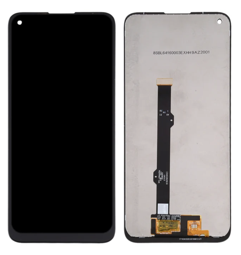 [G3560] （取り寄せ品）Motorola Moto G8 フロントパネル 黒