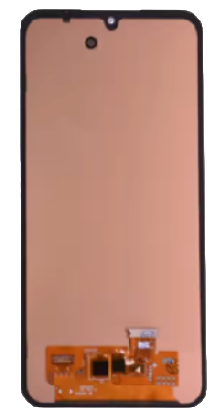 [G3674液晶｜LCD] （取り寄せ品）Galaxy A17 5G フロントパネル 黒｜純正組立品