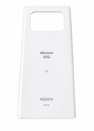 [G3755ﾊﾞｯｸﾊﾟﾈﾙ] AQUOS R6 バックパネル シルバー（レンズなし）