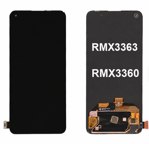 [G3864]  （取り寄せ品）OPPO Realme Gt Master explorer Edition 5G フロントパネル 黒