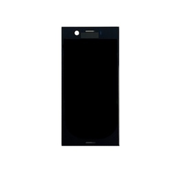 [X3038液晶/LCD] Xperia XZ1 Compact フロントパネル 黒
