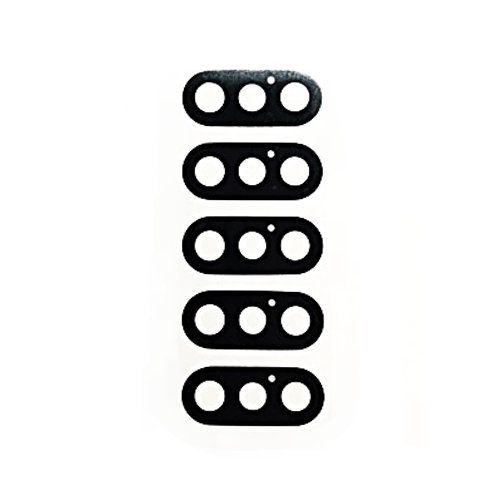 [X2598ｶﾒﾗﾚﾝｽﾞ] iPhone XS｜XS Max カメラレンズ 枠無し（5個セット）互換品