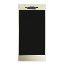 [X3033液晶/LCD] Xperia XZ1 フロントパネル 銀