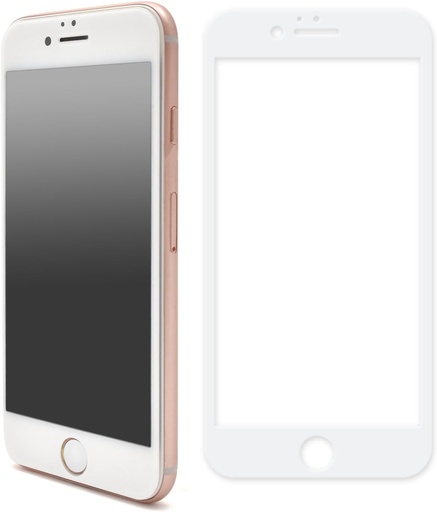[X2229保護フィルム] iPhone 6G｜6S ガラスフィルム ソフト 白
