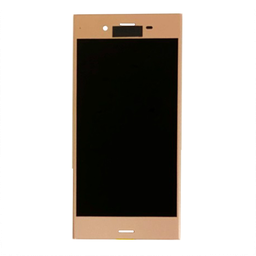 [X3036液晶/LCD] Xperia XZ1 フロントパネル ピンク