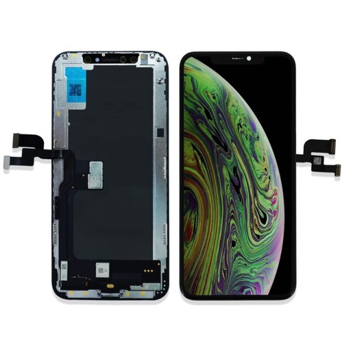 [X2075互換パネル｜液晶] iPhone XS フロントパネル 黒｜互換品 LCD FHD JK製