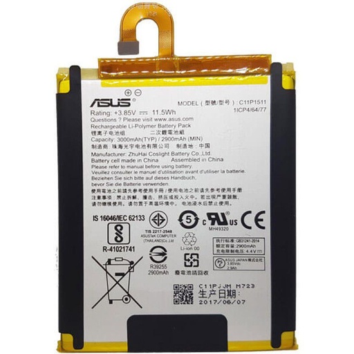 [X3366電池] ASUS ZenFone 4 Selfie（ZD553KL） バッテリー