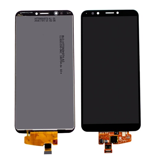 [X3425液晶｜LCD] （特価品）HUAWEI Y7｜Y7Pro｜Y7Prime (2018) フロントパネル 黒｜再生品