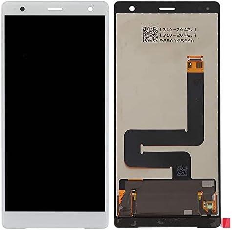 [X3041液晶｜LCD] （取り寄せ品）Xperia XZ2 フロントパネル 銀｜再生品
