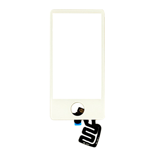 [X2933タッチパネル｜フロントガラス] iPod nano 第7世代 デジタイザー 白｜互換品