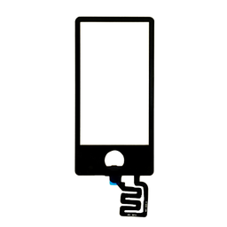 [X2934タッチパネル/フロントガラス] iPod nano 第7世代 デジタイザー 黒