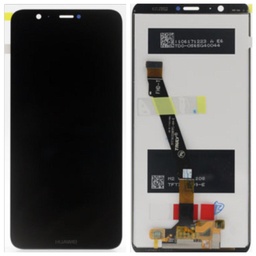 [X3428液晶/LCD] HUAWEI nova lite 2/P smartフロントパネル 黒