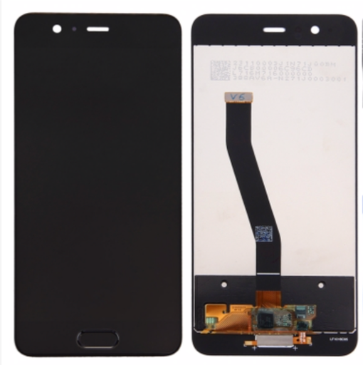 [X3402液晶｜LCD] （取り寄せ品 ）HUAWEI P10 フロントパネル 黒｜再生品