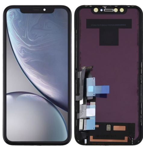 [X2080互換パネル｜液晶] iPhone XR コピーパネル LCD 黒 FHD JK製