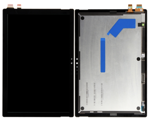 [X3518液晶｜LCD] Surface Pro5｜6 （1796｜1807） フロントパネル （12.3インチ） 黒｜再生品