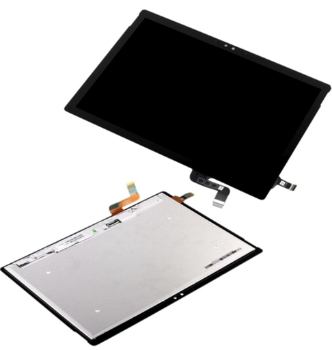 [X3511液晶｜LCD] （取り寄せ品 ）Surface Book1 （1703） フロントパネル （13.5インチ） 黒｜再生品