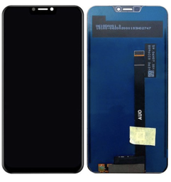 [X3325液晶/LCD] ZenFone5/5Z フロントパネル (ZE620KL)/(ZS620KL) 黒