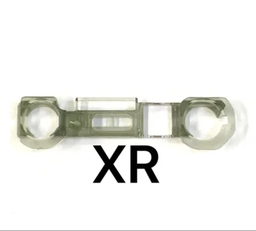 [X2737プラスチックパーツ] iPhone XR インカメラリング+近接センサーブラケット 100個セット