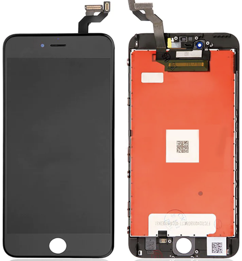 [X2056互換パネル｜液晶] iPhone 6SP フロントパネル 黒｜互換品