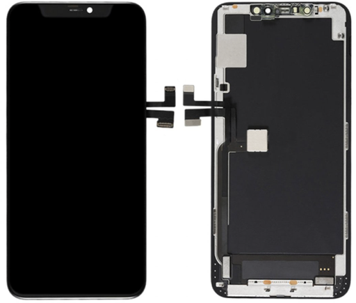[X2031再生パネル｜液晶] iPhone 11ProMax リペアパネル 黒