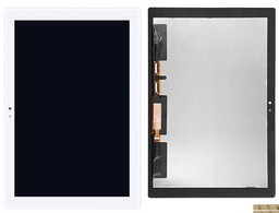 [（入手不可）X2996液晶/LCD] （入手不可）Xperia Z4tablet フロントパネル 白