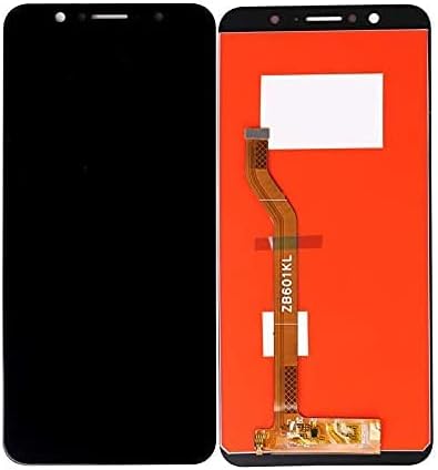 [X3330液晶｜LCD] ASUS ZenFone MaxPro（M1） フロントパネル （ZB601KL｜ZB602KL） 黒｜再生品
