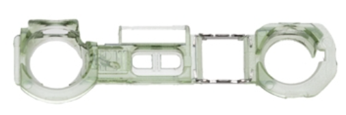 [X2739プラスチックパーツ] iPhone 11 インカメラリング+近接センサーブラケット 100個セット