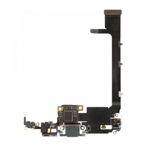 [X2335ライトニングコネクタ｜充電ポート] iPhone 11ProMax ドックコネクター 緑  取り外し品
