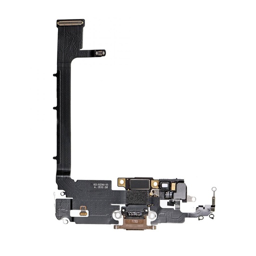 [X2336ライトニングコネクタ｜充電ポート] iPhone 11ProMax ドックコネクター 金  取り外し品