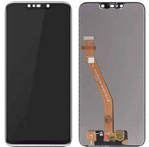 [X3416液晶｜LCD] （取り寄せ品）HUAWEI Mate20 lite フロントパネル 黒｜再生品