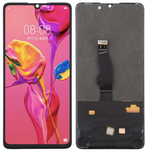 [X3405液晶｜LCD] HUAWEI P30 フロントパネル 黒 ｜OLED再生品