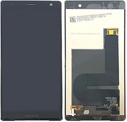 [X3050液晶/LCD] Xperia XZ2 Premium フロントパネル 黒