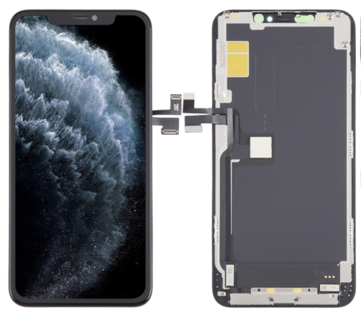 [X2085互換パネル｜液晶] iPhone 11ProMax コピーパネル (SoftOLED) 黒 JK製