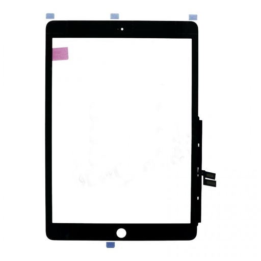 [X2768タッチパネル｜フロントガラス] iPad 7｜8 デジタイザー 黒 ｜純正組立品