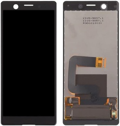 [X3065液晶/LCD] Xperia Ace フロントパネル 黒