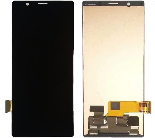 [X3056液晶｜LCD] Xperia 5 フロントパネル 黒 ｜OLED再生品