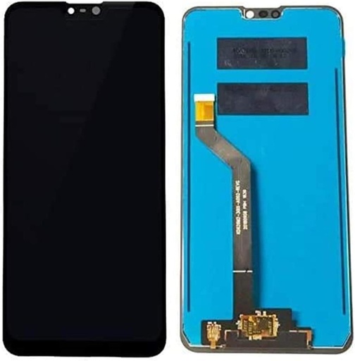 [X3336液晶｜LCD] ASUS Zenfone Max Pro（M2） フロントパネル ZB631KL 黒｜再生品