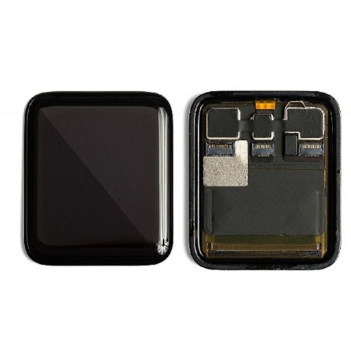 [X2958液晶｜LCD] Apple Watch Series 3・42mm フロントパネル GPS版 黒｜取り外し品