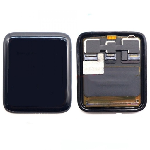 [X2957液晶｜LCD] Apple Watch Series 3・42mm フロントパネル セルラー版 黒｜取り外し品