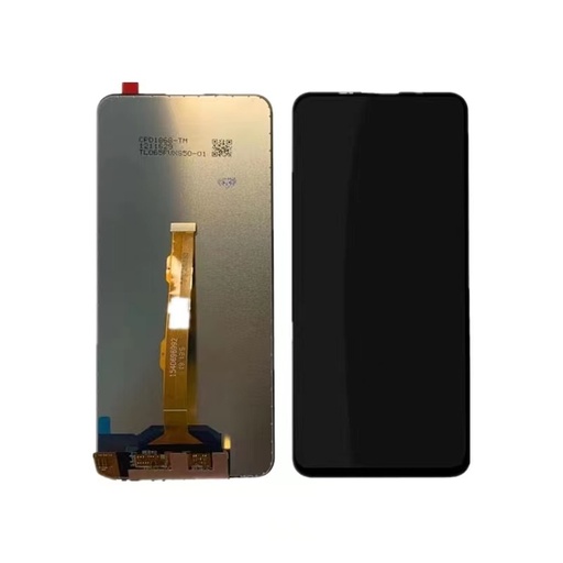 [X3672液晶｜LCD] ViVo V15 フロントパネル 黒｜再生品