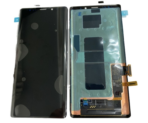 [X3208液晶｜LCD] Galaxy Note9 フロントパネル 黒 ｜OLED再生品