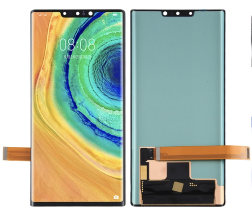 [X3418液晶｜LCD] ​​（特価品）HUAWEI Mate30 Pro フロントパネル 黒 ｜OLED再生品