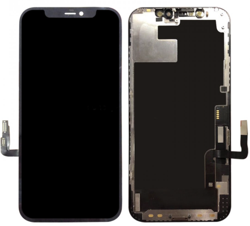 [X2033再生パネル｜液晶] iPhone 12｜12Pro リペアパネル 黒