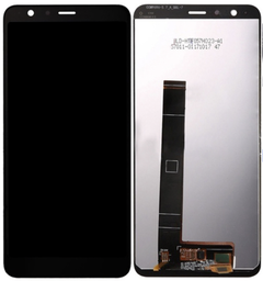 [X3335液晶/LCD] Zenfone Max Plus(M1) フロントパネル 黒