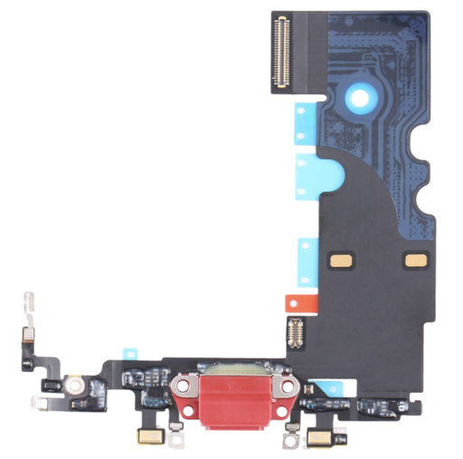 [X2311ライトニングコネクタ｜充電ポート] iPhone SE2｜SE3 ドックコネクター 赤 互換品