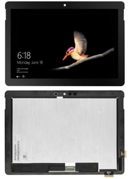 [X3514液晶/LCD] Surface Go 1 (1824/1825) フロントパネル (10インチ) 黒